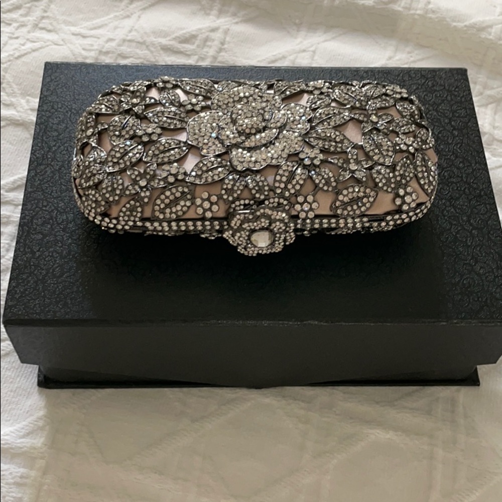 Tasha Rhinestone Clutch